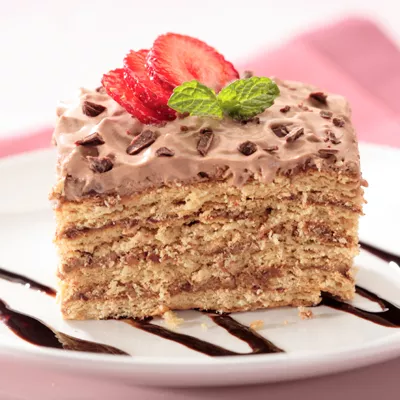 Abuelita and Cookie Dessert