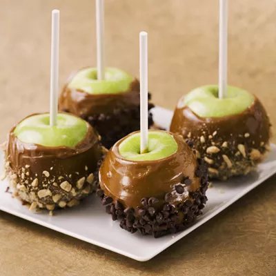 Dulce de Leche Caramel Apples