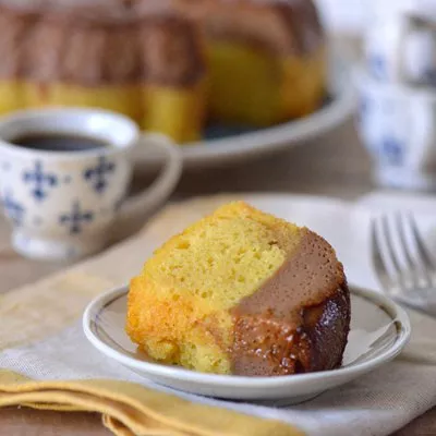 Reverse Flan Impossible (Flan Cake)