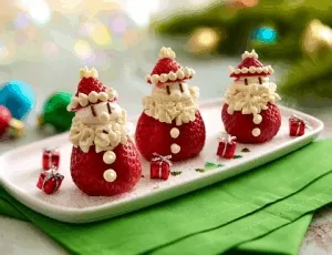 Fresas de Papá Noel