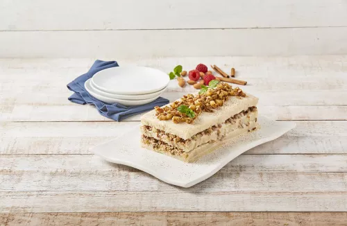 Sandwichón de manzana canela