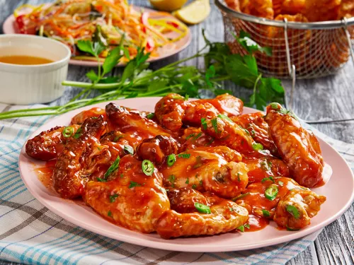 Sweet Chili Chicken Wings DO NOT USE IMAGE ANYWHERE ELSE