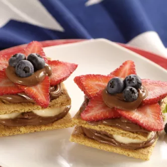 Red, White & Blue Skyscrapers