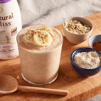 Cazuela de Tostada Francesa de Durazno y Almendras