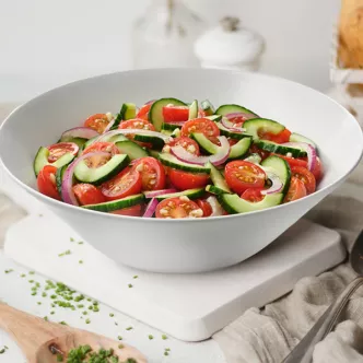 Cucumber & Tomato Salad