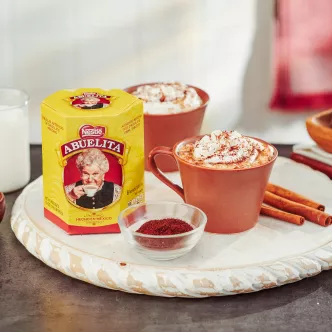 Spicy Abuelita Hot Chocolate