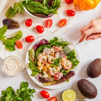 Shrimp and Avocado Salad