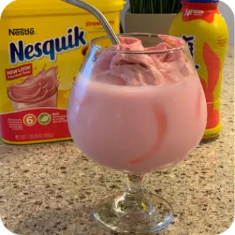 Nesquik Strawberry Dalgona