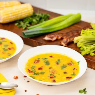 Sopa de verduras de otoño