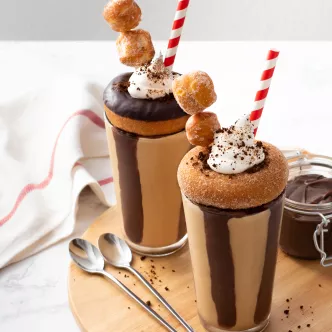 Coffee and Donuts Extreme Milkshake
