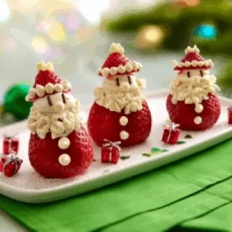 Santa Claus Strawberries