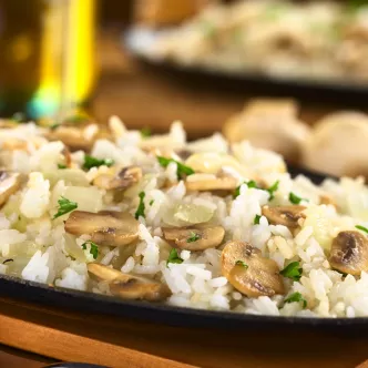 CHILLI MUSHROOM FRIED RICE