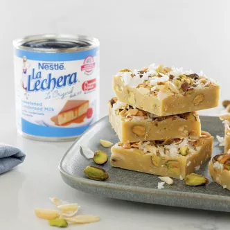 Burfi with Crushed Nuts