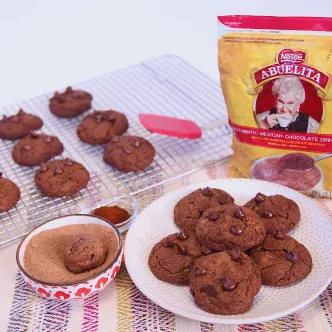 Spicy Abuelita Chocolate and Chipotle Cookies