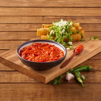 Salsa frita de tomate