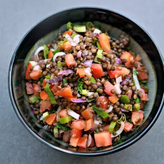 ENSALADA DE LENTEJAS