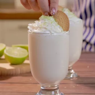 Batido de pie de limón