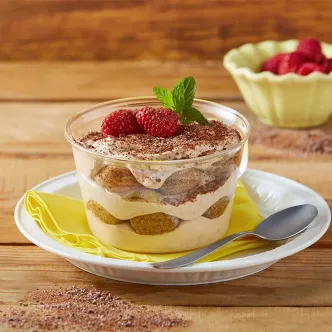 Copa de tiramisú