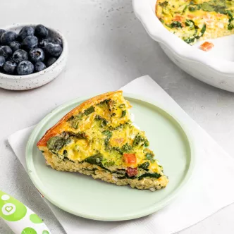 Crustless Quiche