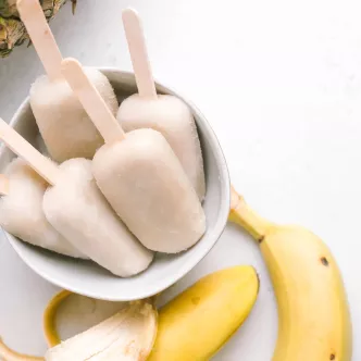 Pineapple Banana Pops