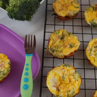 Ham & Cheese Egg Muffins