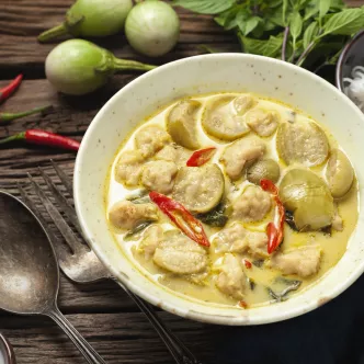 Curry de Pollo Cremoso