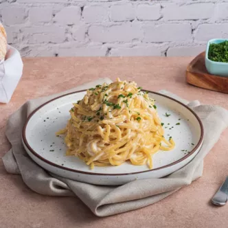 Espagueti a la Crema