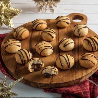 Galletas navideñas rellenas