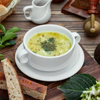 Sopa Griega de Limón