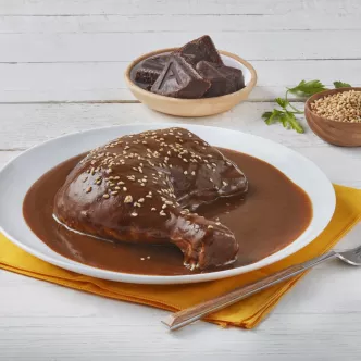 Mole con pollo