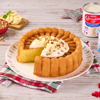 Bizcocho de plátano