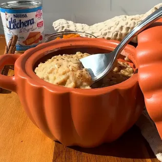 Pumpkin Rice Pudding