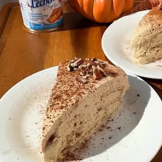 Carlota de especias de calabaza