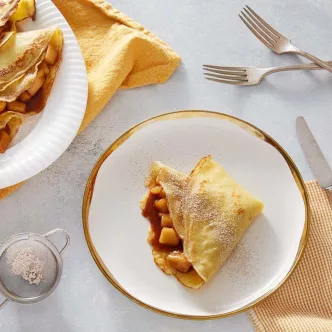 Apple Cinnamon Crepes