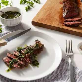 Arrachera (Skirt Steak) with Chimichurri