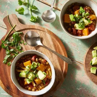 Butternut Squash Lentil Chili