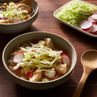 Slow Cooker Chicken Posole