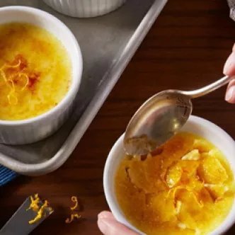 Tangerine Creme Brulee