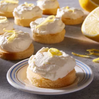 Frozen Lemonade No Bake Cupcakes