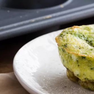 Spinach Souffle Egg Muffin Cups