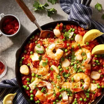 Cazuela de Tostada Francesa de Durazno y Almendras
