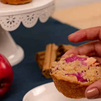 Mini Apple Berry Crumble Pies
