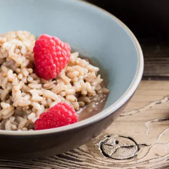 Instant Chocolate Rice Pudding