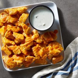 Baked Buffalo Chicken Nuggets