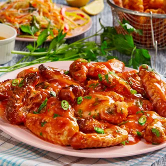 Sweet Chili Chicken Wings DO NOT USE IMAGE ANYWHERE ELSE
