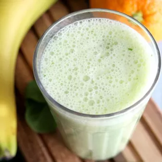 Tropical Fruit Bliss Green Smoothie