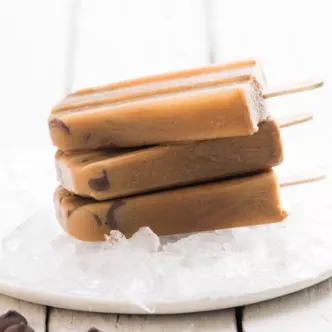 Coffee Hazelnut Ice Pops