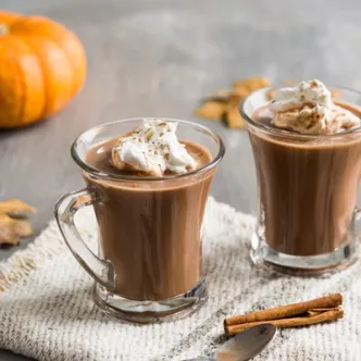 Pumpkin Spiced Hot Chocolate