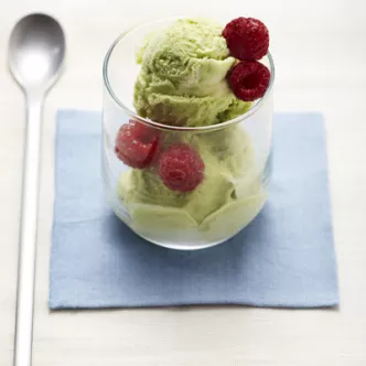 Helado de Aguacate y Vainilla