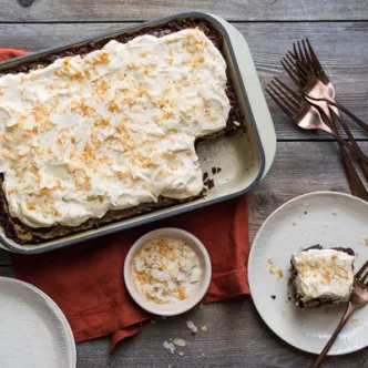 Pastel de Chocolate y Dulce de Leche